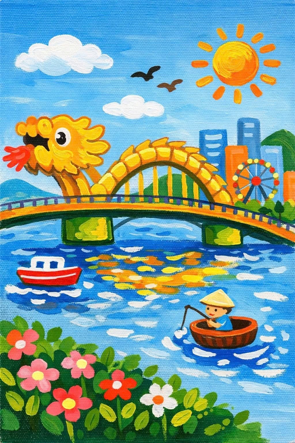 🌞 Cầu Rồng Ngày Mới