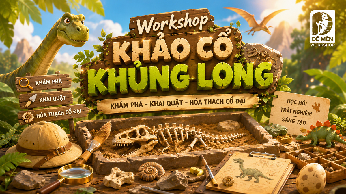 Khảo Cổ Khủng Long - Đập Hoá thạch & Lắp Ghép (Version 4) 