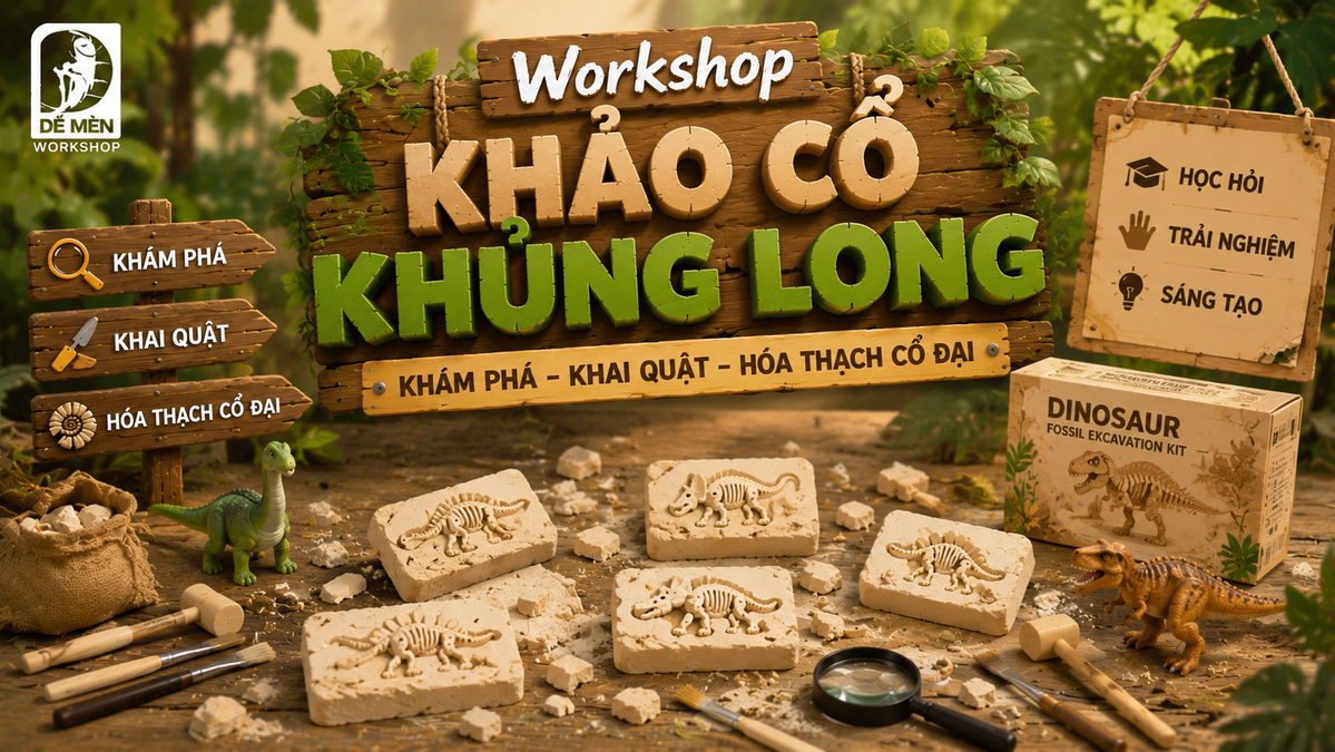 Khảo Cổ Khủng Long - Đập Hóa Thạch Mini (Version 1) 